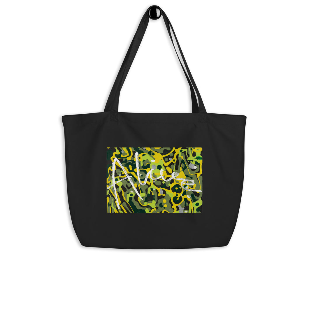 Large organic tote bag